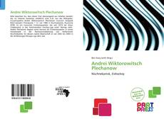 Capa do livro de Andrei Wiktorowitsch Plechanow 