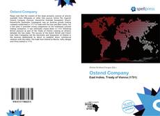 Capa do livro de Ostend Company 