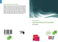 Bookcover of Spiraeanthemum Graeffei
