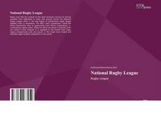 Copertina di National Rugby League