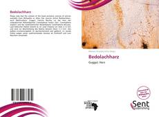 Buchcover von Bedolachharz