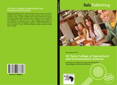 UC Davis College of Agricultural and Environmental Sciences kitap kapağı