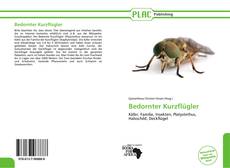 Bookcover of Bedornter Kurzflügler