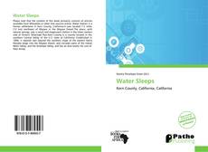 Bookcover of Water Sleeps