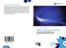 Bookcover of Water Street (St. John's)