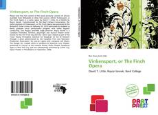 Capa do livro de Vinkensport, or The Finch Opera 