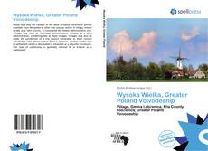 Buchcover von Wysoka Wielka, Greater Poland Voivodeship