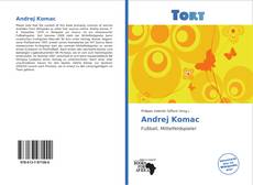 Buchcover von Andrej Komac