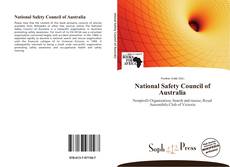 Bookcover of National Safety Council of Australia