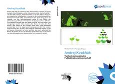 Andrej Kvašňák kitap kapağı