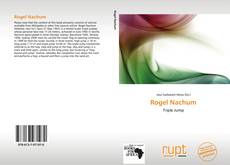 Rogel Nachum kitap kapağı