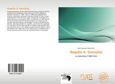 Rogelio A. González kitap kapağı