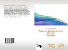 Buchcover von National Salvation Front (Russia)
