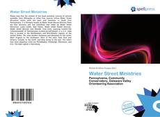 Water Street Ministries kitap kapağı