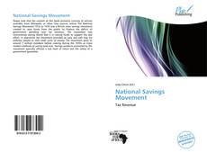 Bookcover of National Savings Movement