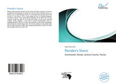 Capa do livro de Pender's Store 