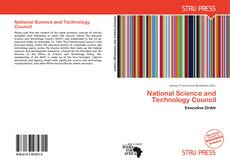 National Science and Technology Council的封面