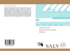 Spiranthes Aestivalis kitap kapağı