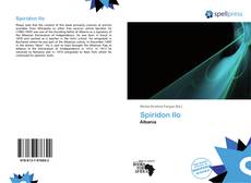 Bookcover of Spiridon Ilo