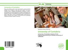 Capa do livro de University of Cantabria 