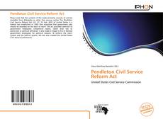 Pendleton Civil Service Reform Act的封面