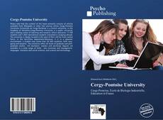 Bookcover of Cergy-Pontoise University