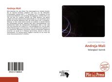 Andreja Mali kitap kapağı