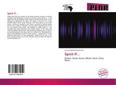 Bookcover of Spirit If...