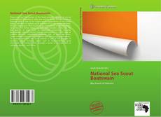 Capa do livro de National Sea Scout Boatswain 