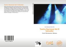 Capa do livro de Teatro Nacional de El Salvador 