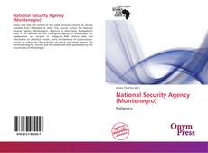 Bookcover of National Security Agency (Montenegro)