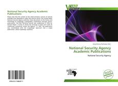 Bookcover of National Security Agency Academic Publications