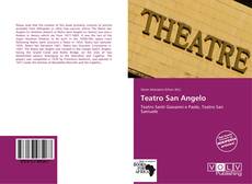 Teatro San Angelo kitap kapağı