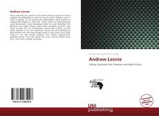 Andrew Lesnie kitap kapağı