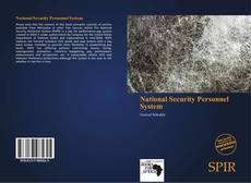 Capa do livro de National Security Personnel System 