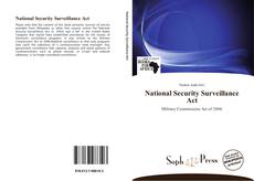 Capa do livro de National Security Surveillance Act 