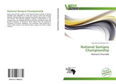 National Semipro Championship kitap kapağı