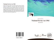Buchcover von National Service Act 1964