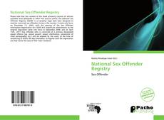 Capa do livro de National Sex Offender Registry 