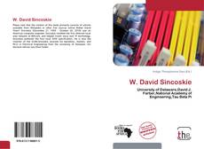 Bookcover of W. David Sincoskie
