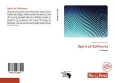 Capa do livro de Spirit of California 