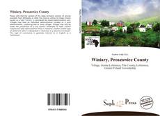 Bookcover of Winiary, Proszowice County