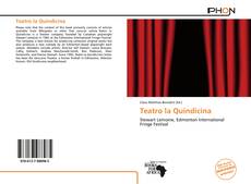 Capa do livro de Teatro la Quindicina 