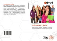 Bookcover of University of Dubai