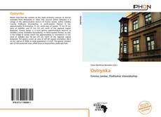 Bookcover of Ostrynka
