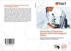 Portada del libro de University of Electronic Science and Technology of China