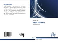 Couverture de Roger Belanger