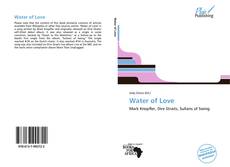 Capa do livro de Water of Love 