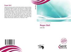 Capa do livro de Roger Boli 