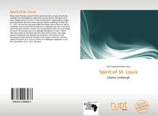 Bookcover of Spirit of St. Louis
